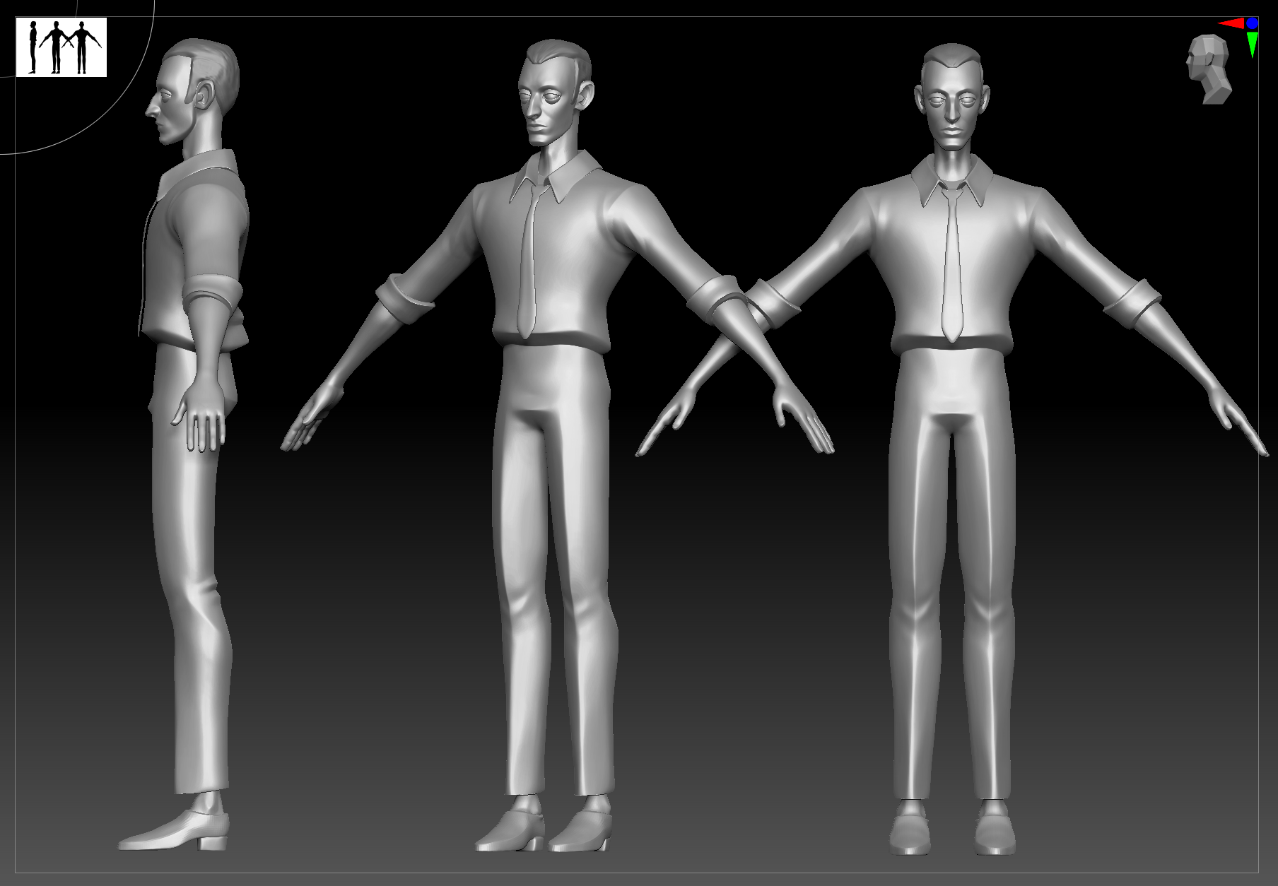 Character Render - Dante